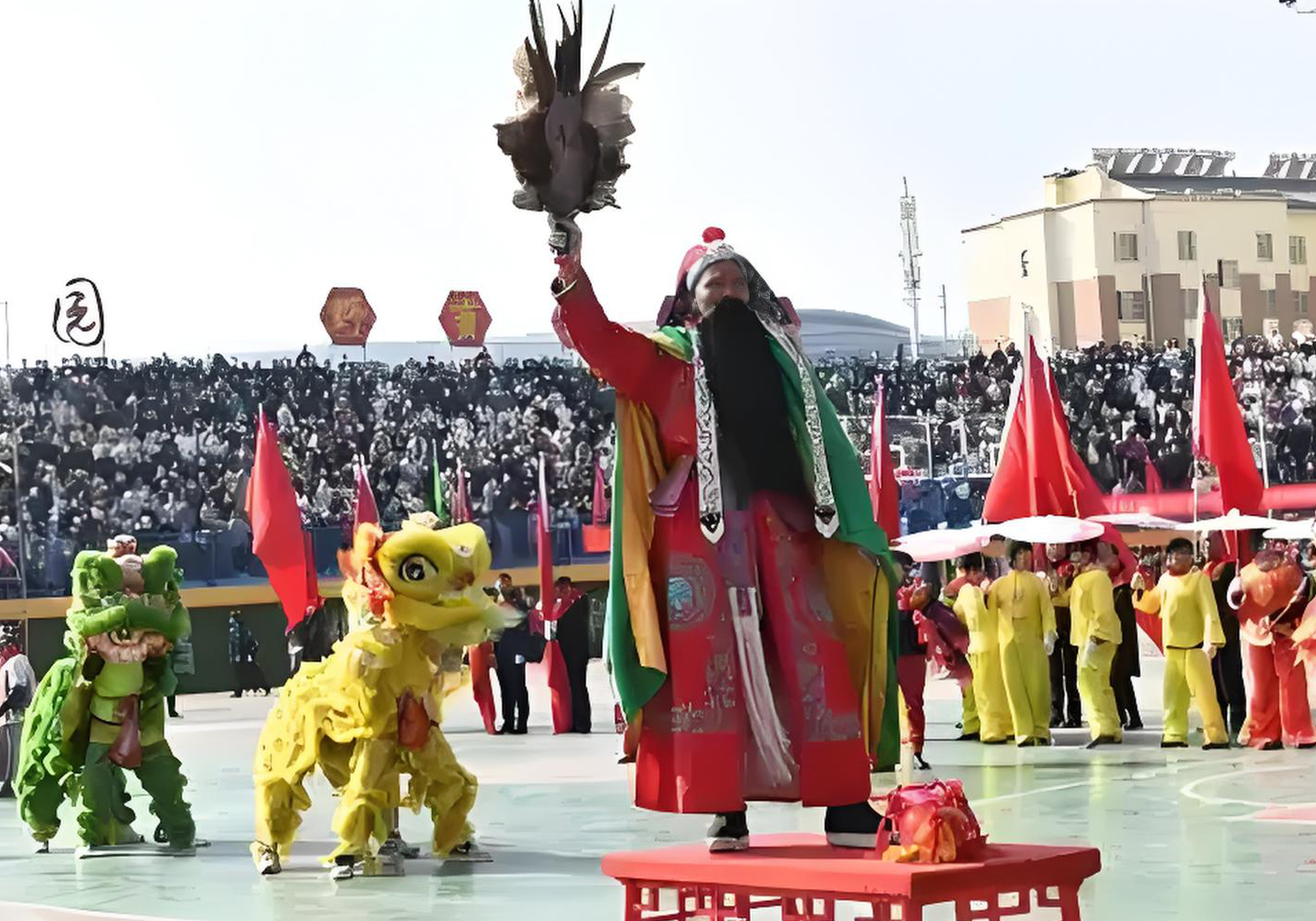 春节民俗-六盘山区春官送福